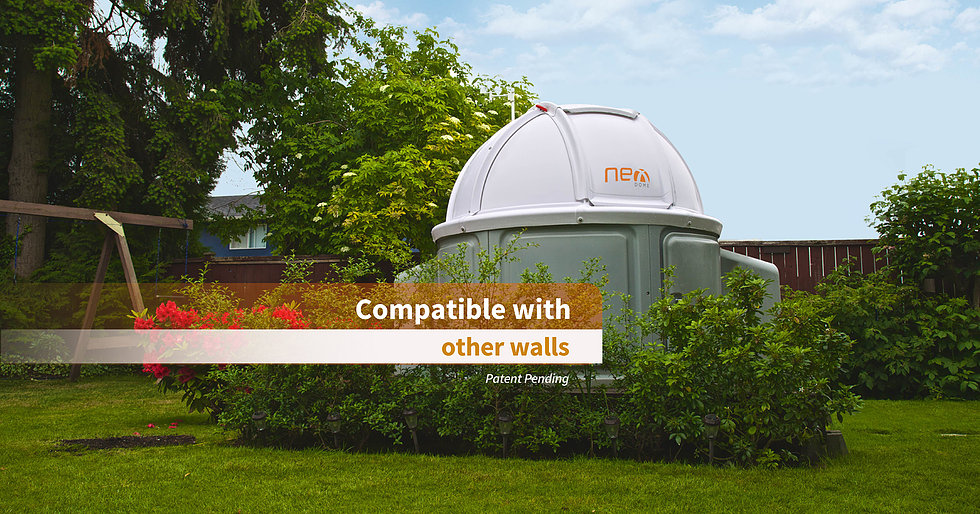 NexDome on Compatible Walls