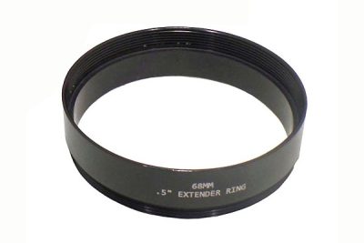 Moonlite 2.5 inch 68mm Threaded Extender Ring (0.5 inch long)