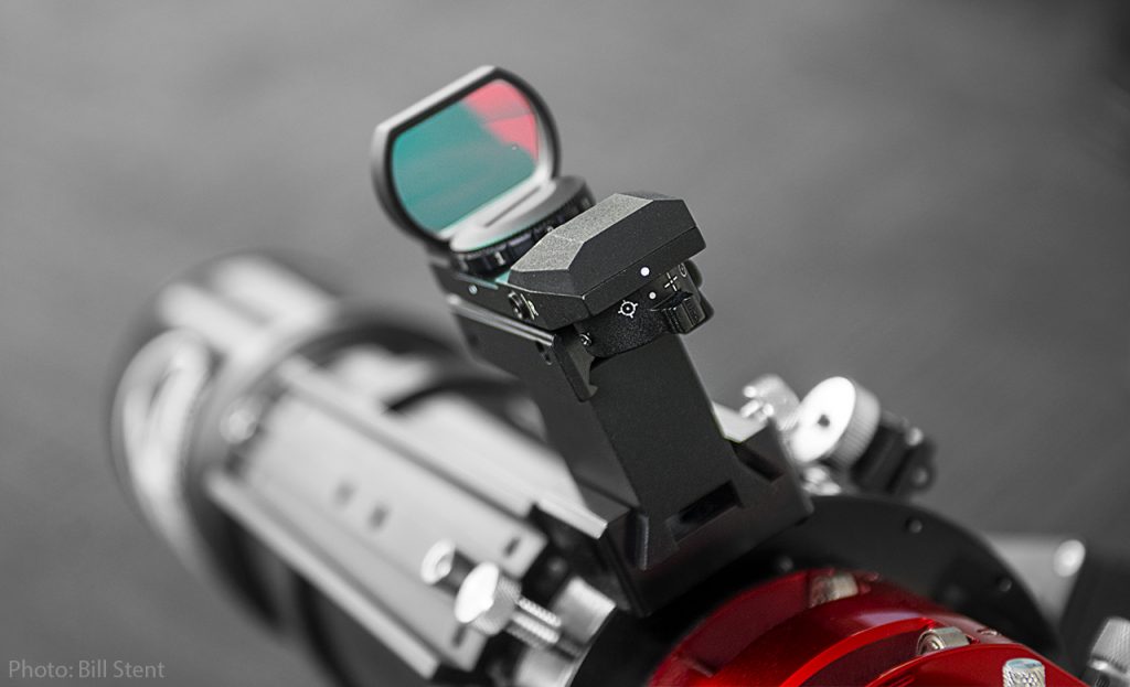 Rear view on scope