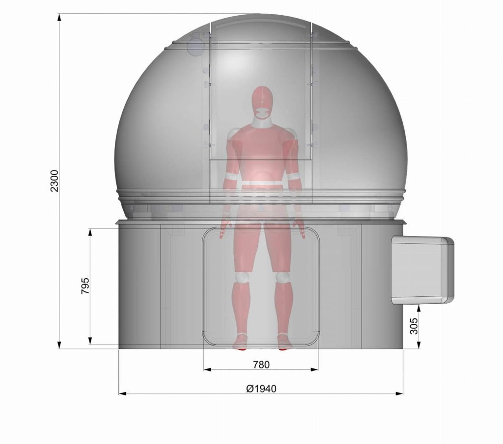 2M ScopeDome 80H Tower