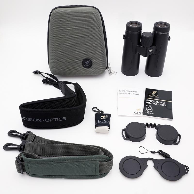 GPO Passione ED B360 Binocolo 10x42 | Ottiche ED E Corpo In Magnesio - Impermeabile E Antiappannamento