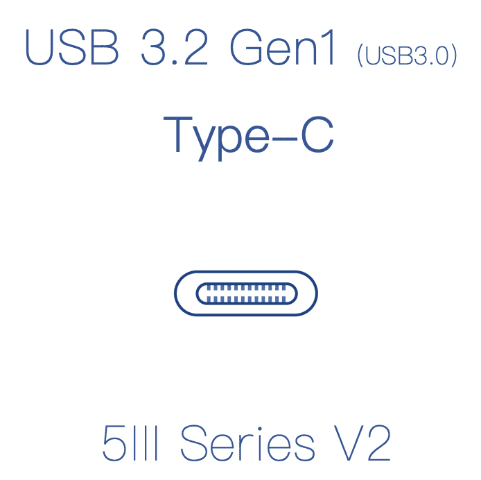USB 3.2 Gen 1 Type C Interface