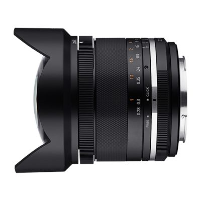 Samyang 14mm f/2.4 from side