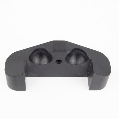 Astroworx Truss block M6 Pass-through Hole - Black Anodised - Image 2
