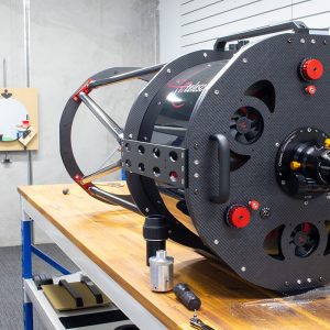 400mm f/20 Classic Cassegrain on collimation bench