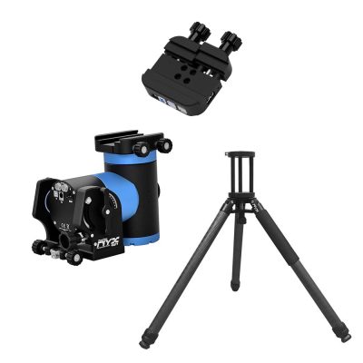 Pegasus Astro NYX-101 Harmonic Mount Saddle Power Box and Tripod Bundle