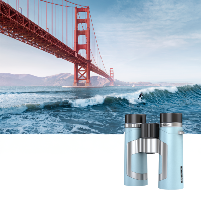 GOVIEW ZOOMR 10x34 Compact Binoculars - Miami Blue - Image 6