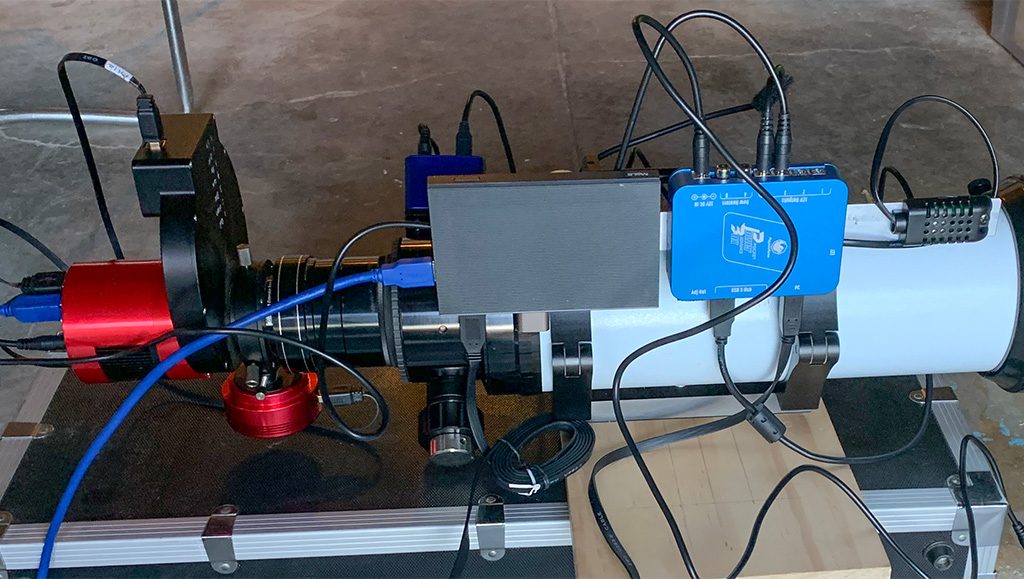 Refractor with MeLE and Pegasus Powerbox Advanced