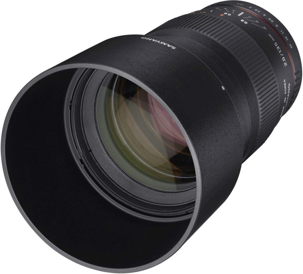 Samyang 135mm ED UMC II Nikon AE Full Frame Camera Lens