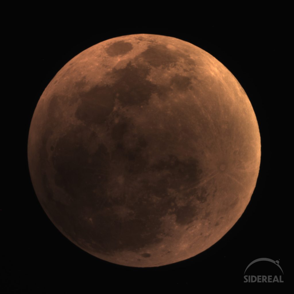 Eclipsed Moon