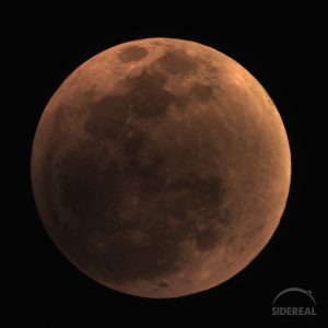 Eclipsed Moon